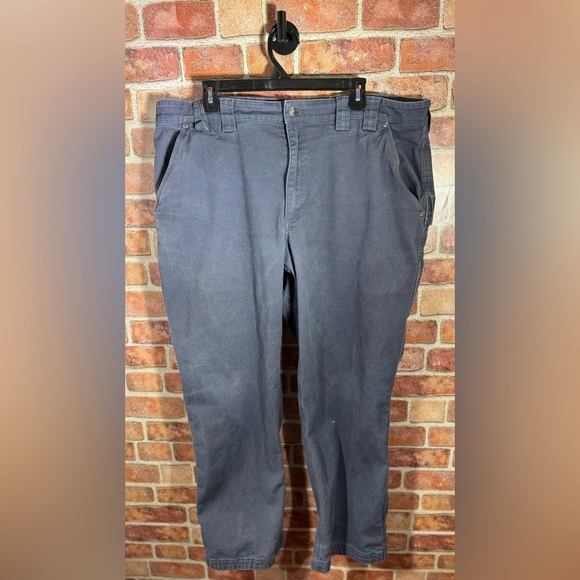 Duluth Trading Co Other - Duluth Men’s Fire Hose Carpenter rugged durable work Pants size 42x32 Navy